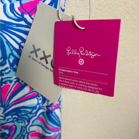 NWT Lilly Pulitzer X Target “My Fans” Shift Dress 12 - Picture 6 of 12